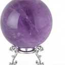 10pcs Large Crystal Ball Display Stand Silver Sphere Holder for 40-100mm Sphere - Metal Tripod Base for Crystals, Rock,Balls