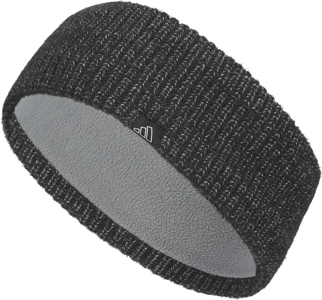 adidas Women's Lifestyle Fuzzy Headband – Soft Knit Winter Ear Warmer