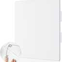 Morvat Adjustable Spring Access Panel 12"x12" Inches, for Drywall, Ceiling, Electrical, Plumbing Heavy-Duty & Easy Install, Wall Hole Cover Plate, White | Fits 7.5"x8.5" - 12"x12" Inches | (1-Pack)