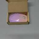 Unipows Wireless Mouse - 2.4G Slim Portable Computer Mouse with Nano Receiver, Less Noise Mobile Optical Mice for Notebook, PC, Laptop, Computer, Mac (Gradient Pink to Purple)