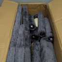 FDW Cat Tree 54in Cat Tower Multi-Level Durable Cat Scratching Post & Cozy Fun Cat Jumping Platform Space Saving Cat Condo Pet Play House for Indoor Cats,Dark Gray