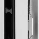 Prime-Line A 202 Diecast Black, Flush Sliding Screen Door Latch (Single Pack)