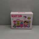 54-in-1 English & Spanish Musical Busy Board Montessori Toys, Early Educational Montessori Toy for 1 2 Year Old Girl, Bilingual Learning Toy Gifts for 1+ Year Old Girl (Pink)