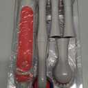 kHelfer Rechargeable Electric Grout Brush with Built-in Battery, Upgraded Stainless Steel Wire Power Brush & IPX7 Waterproof, Cordless Cleaning Brush & 5 Replacement Heads for Tile Grout Crevice