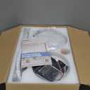 Kviflon 36 Inch Ceiling Fans with Lights, Small Flush Mount Ceiling Fan, Remote/APP Control, 3 Reversible Curved Blades, 6 Speeds, 3 CCT Dimmable Lights for Bedroom Kids Room, White