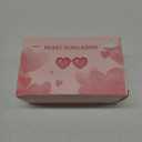 12 Pairs Heart Shaped Sunglasses Candy Color Rimless Fun Heart Glasses for Women Party Favors (Red)