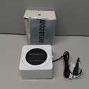 Gaiatop Mini Space Heater, Lightweight PTC Ceramic Fast Heating 500W Energy Efficient for Indoor Use, Overheating & 45 Tip-Over Protection, Portable Desk Electric Heaters for Office Home White