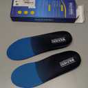 Plantar Fasciitis Insoles for Men Women - Orthotics Inserts, Shoe Insoles Arch Support Flat Feet Inserts Work Boot Insoles for Standing All Day (Mens 8-8 1/2 | Womens 10-10 1/2) (Blue)