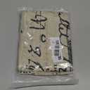 French Script Pillow Cover for Sofa or Bedroom Home Sofa Decorative Squares for Friend Girls Teens 24x24 in