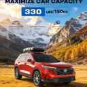 Wonderdriver 330lbsLockable Roof Rack Cross Bars Compatible with Honda CRV CR-V EX LX EX-L 2023-2026 ( ), Roof Rails Crossbars Cargo Bars Rooftop Carrier Luggage