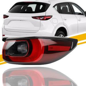 Dasbecan Tail Light Assembly Compatible with 2022-2024 2025 Mazda CX-5 Taillight (LED Halogen) Rear Lamp Right Passenger Side Replace# KPF151150 MA2805138