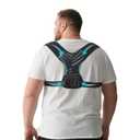 King Mills Plus Size Back Brace, Back Brace Posture Corrector for Women, and Men, Ideally Use as Plus Size XL to XXXL Back Straps for Posture, Hydrolabs Posture Fix, or Rounded Shoulder Corrector 3XL