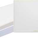Paper Junkie White Cardstock with Gold Foil Border and Envelopes - 5 x 7 Inch - 50 Sheets - Gold Note Cards