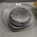 Air Fryer - Halogen Oven with 12 to 17 Quart Capacity, Accessories, and Time and Temperature Controls - Glass Air Fryer, Roaster, Broiler, Toaster, Steamer, and Grill by Classic Cuisine (White)