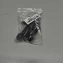 12x1.5mm Tuner Lug Bolts, KSP Conical Seat Extended 40mm Shank 17mm Hex for Aftermarket Wheels, 5PCS Black