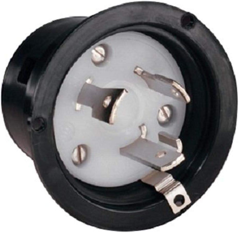 Marinco 305CRMB Replacement Interior for 303 3-Wire Locking Power Inlets (303SSEL-B, 303SSEL-BRV)