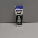 EPSON 664 EcoTank Ink Ultra-high Capacity Bottle Black (T664120-S) Works with ET-2500, 2550, 4500, 4550, 2600, 2650, 3600, 16500