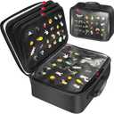 Enamel Pin Display Bag EVA Hard Shell Pin Trading Book, 18 Page Collectible Pin Board, Pin Display Case for Collectors, Suitable for Storing Enamel Pins, Sports Pins, Earrings and Brooches