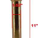 6 PCS House Floor Jacks Post Pole for Leveling, 11" - 16" Height Range, 6 ton Min and Max Height Capacity, Galvanized, 6 Pack