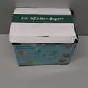 Balloon Pump 4-in-1 Electric Balloon Inflator with Triple Inflating Ports for All Balloons Air Filler Machine for Sports Balls Inflator Deflator for Inflatables (Green)