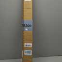 No Drill Cordless TDBU Roman Shades, White, 37x64