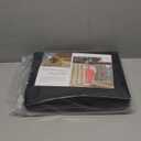 Hosuly Banister Guard 18 x 3 ft Balcony Netting for Kids Pets Stairway Safety Net Baby Fence Door Balcony Netting Safety Mesh Stair Net with No Drilling for Apartment Railing (Black)