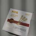 N9R 200PCS Gold Plastic Mini Forks, 4 Inches  Heavy Duty Disposable Cocktail, Dessert & Appetizer Forks, Elegant Party Serving Utensils for Tastings, Finger Foods, Weddings, Events