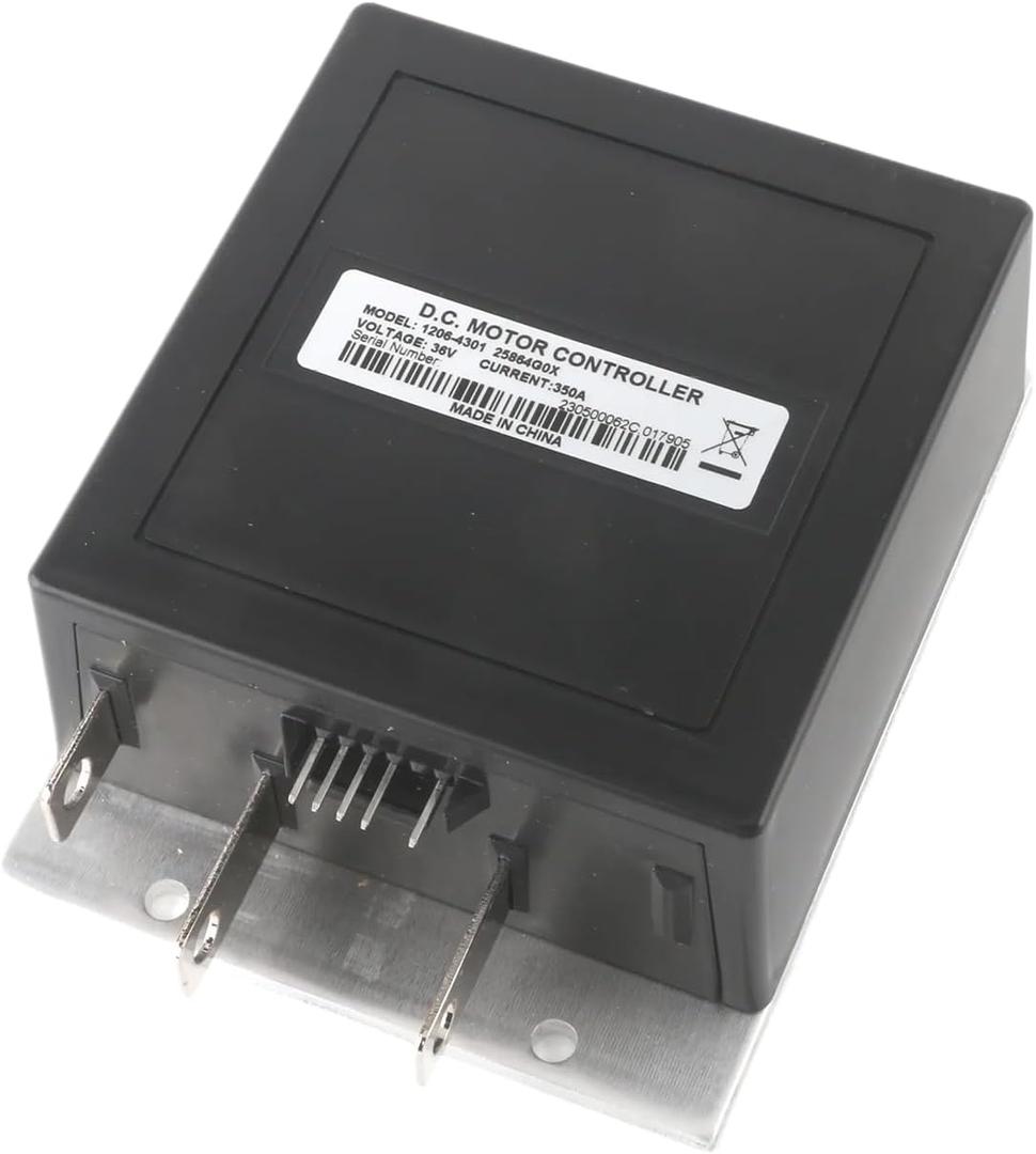 1206-4301 Speed Controller 36V 350A 5Pin Compatible with Curtis EZGO TXT and MED Golf Cart with ITS Throttle Input 1994-2019 DC Motor Control System Replacement Part