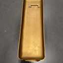 Signature Design by Ashley Posy Contemporary Decorative Metal Serving Tray with Handles, Display Only, Not Food Safe, Cast Aluminum, 24" Length, Gold Finish