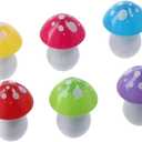 dohobby 30Pcs Mushroom Ballpoint Pen, Cute Cartoon Retractable Ball Pen, Smooth Writing For Journaling Bule Ink