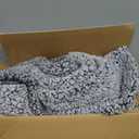 SEALY Electric Blanket Heated Throw 50"x60" Soft Double Sherpa Super Cozy with 6 Fast Heating Levels & 2-10 Hours Auto-Off, Over-Heat Protection, Machine Washable, Charcoal