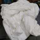 King Size Mattress Protector Waterproof, Premium 200 GSM Terry Mattress Cover, Soft & Breathable Bed Cover, Fitted Sheet Style Stretchable Deep Pockets 17" by Utopia Bedding (White)