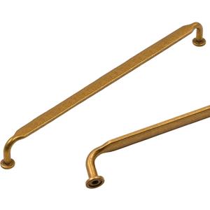 Antique Brass Cabinet Handles Kitchen Pulls 10 Inch 10 Pack