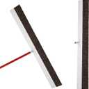 MYOYAY Aluminum Backed Concrete Broom for Finishing, 48-inch Concrete Broom for Driveways, Sidewalks, Wet Concretes