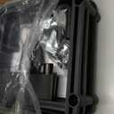 3 Tier Rolling Storage Carts with Removable Drawers, Lockable Wheels, Hooks & Cup Holders  Easy Assembly Storage Organizer for Kitchen, Bathroom, Office, Craft Room, Makeup, Black