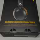 Skullcandy Grom Wireless Headphones, Volume-Limiting Audio, Comfortable Over-Ear Fit, Designed for Kids 6+, Up to 45 Hours Battery, Backup 3.5mm AUX Cable Included with Built-in Microphone - Black