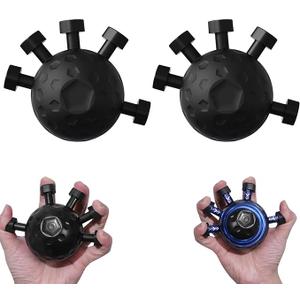 Glitzgrip Arm Builder 2025 New Hand Forearm Ball Strengthener and Finger Grip Exerciser Balls Wrist Strengthening Guitar Finger Gripper Strength Trainer Hand Squeezer Stretcher Extender Workout