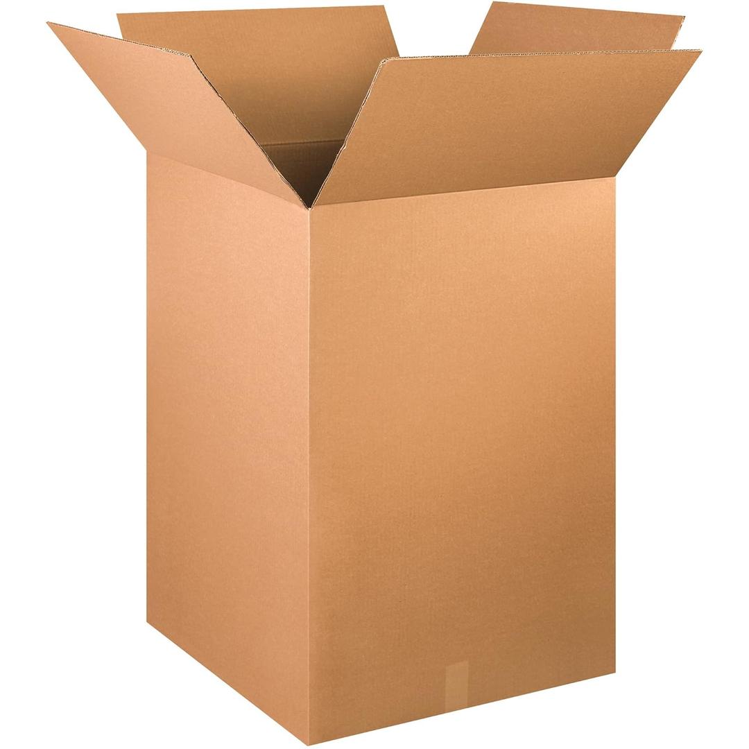 PARTNERS BRAND 24x24x36 Corrugated Boxes, Large, 24L x 24W x 36H, Pack of 5 | Shipping, Packaging, Moving, Storage Box for Home or Business, Strong Wholesale Bulk Boxes