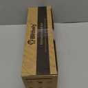 Large Silicone Cooking Utensils Set, 10Pcs Nonstick Kitchen Utensil Set with Wooden Handle, Heat Resistant Silicone Utensils for Cooking, BPA Free Spatula Set with Turners Spoon Ladle Skimmer(Black)