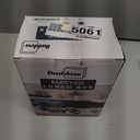 Buddew Electric Heated Lunch Box for Adults - 80W Fast Heating, 1.5L Food-Grade Stainless Steel, 12V/24V/110V Portable Food Warmer for Work Travel Car, Lonchera Electrica Portatil (Green)