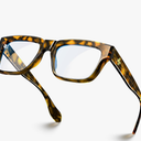 VISOONE TR90 Square Blue Light Blocking Glasses Fashion Computer Eyewear for Women and Men RANDI
