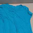 JollieLovin Women Plus Size Short Sleeve Summer Long Tunic Tops Loose Fit T-Shirt to Wear with Leggings(L-3X)