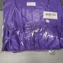 5 x Shiny Kindergarten Graduation Cap and Gown Set (Purple)