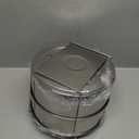 Aozita Stackable Steamer Insert Pans with Sling for Instant Pot Accessories 6/8 qt - Pot in Pot, Baking, Casseroles, Lasagna Pans, Food Steamer for Pressure Cooker, Upgrade Interchangeable Lids