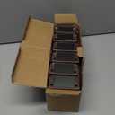 pearlstar 24 Pack Waterproof Led Solar Step Lights, Color Changing Light up Swimming Pool Accessories Night Lights, Outdoor Deck Lights for Stairs, Step, Fence, Yard, Patio, and Pathway Decor（Brown）