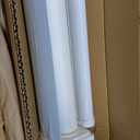 ShadesU Cordless Zebra Blinds  Light Filtering Dual-Layer Window Shades for Privacy (White Color) (Maximum Height 72") (Width 23")