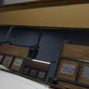 GLSLAND Vintage 64"x 21" Full Length Mirror Large Carved Arched Full Body Mirror with Metal Frame Baroque for Bathroom/Living Room/Entryway,Black