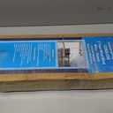 US Window And Floor 2" Faux Wood 35" W x 60" H, Inside Mount Cordless Blinds, 35 x 60, White (Fit a window 35.5" wide)