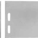 39.4x7.1x6.3in 304 Stainless Steel Trench Drain Outlet Adapter