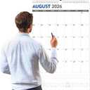 GuassLee Extra Large Wall Calendar 2026,Jumbo Vertical Wall Planner 2026-2027 from June 2026 to December 2027,19 Months with Julian Dates and Notes for Office School Home Teacher Planning,24"x 36", 36"x24"